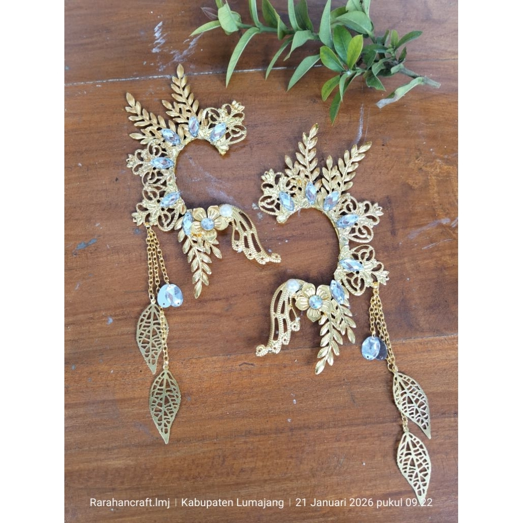 (#st 252)sumping telinga/earcuff/hiasan telinga tari