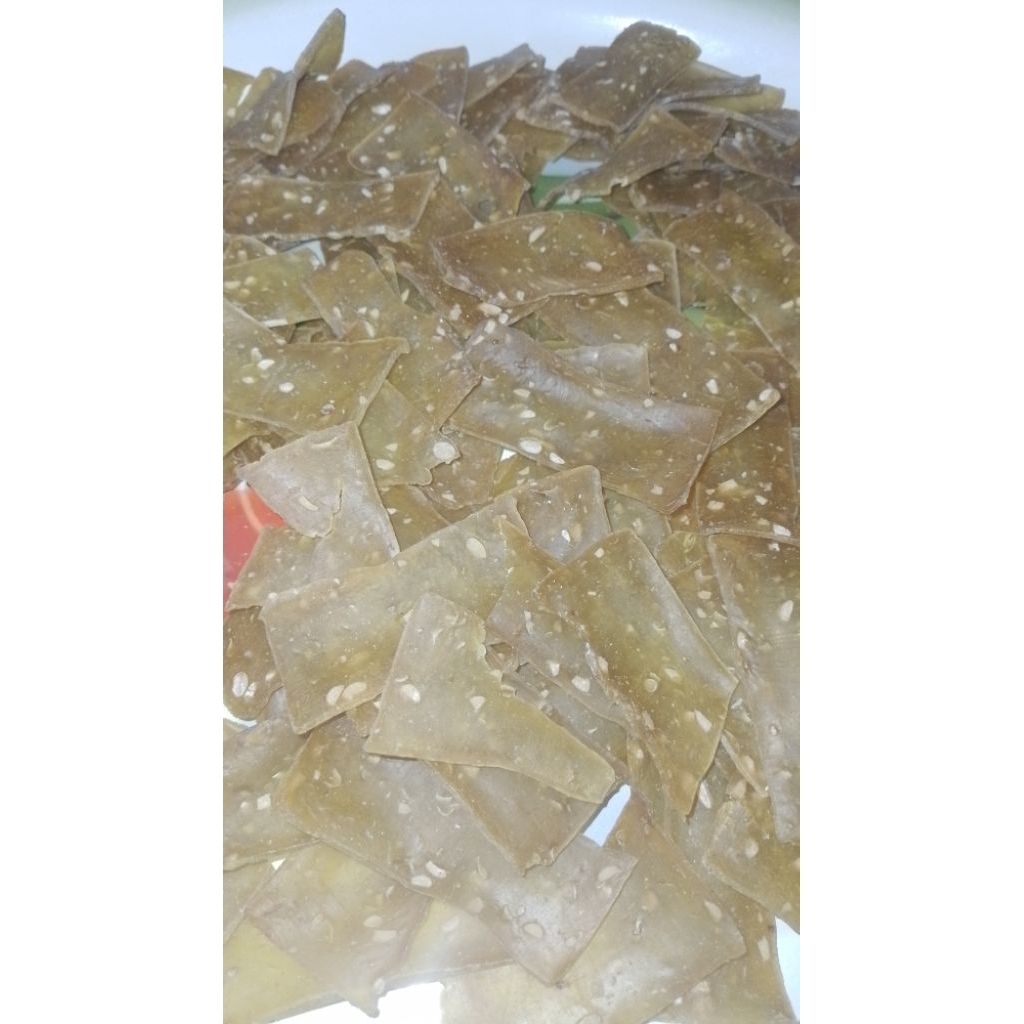 kerupuk tempe mentah siap goreng 500gram