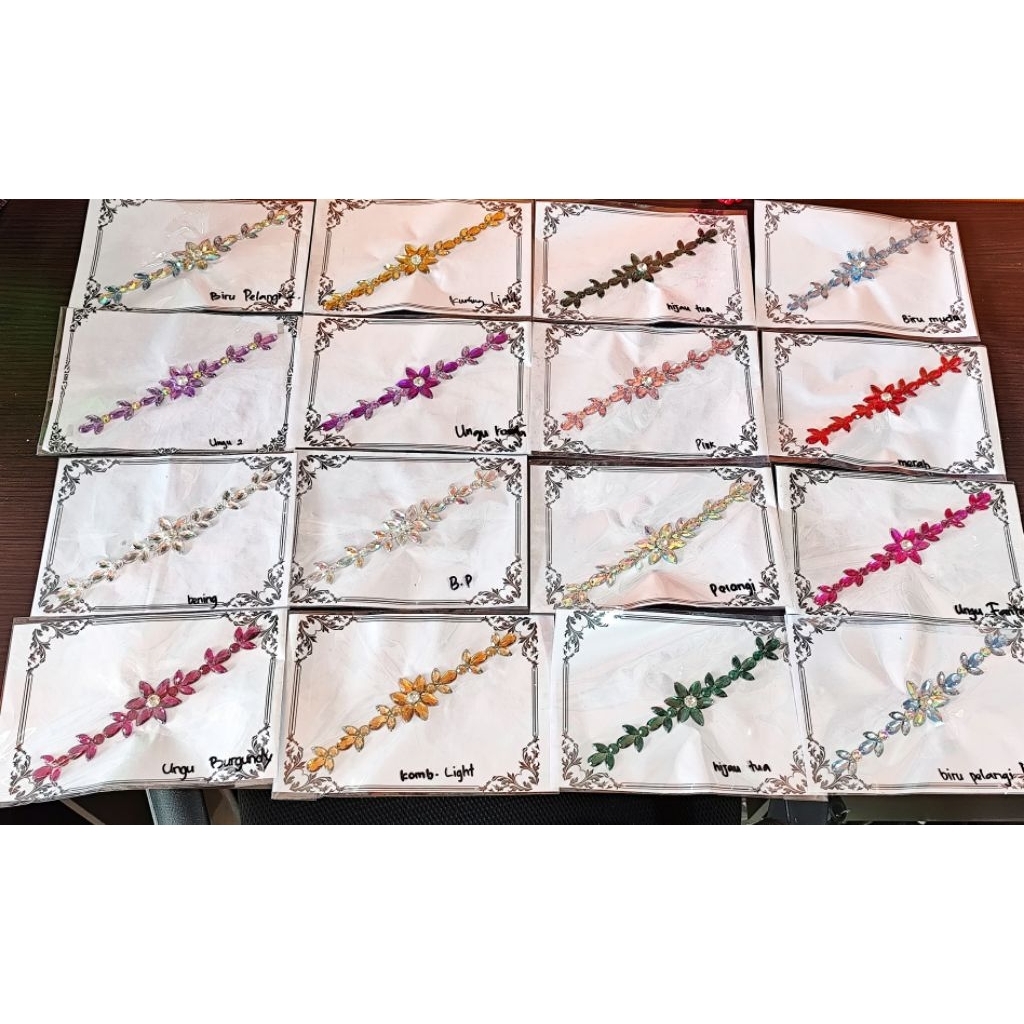 PAYET RANGKAI PINGGANG / PAYET KRISTAL JAHIT / PAYET KAFTAN