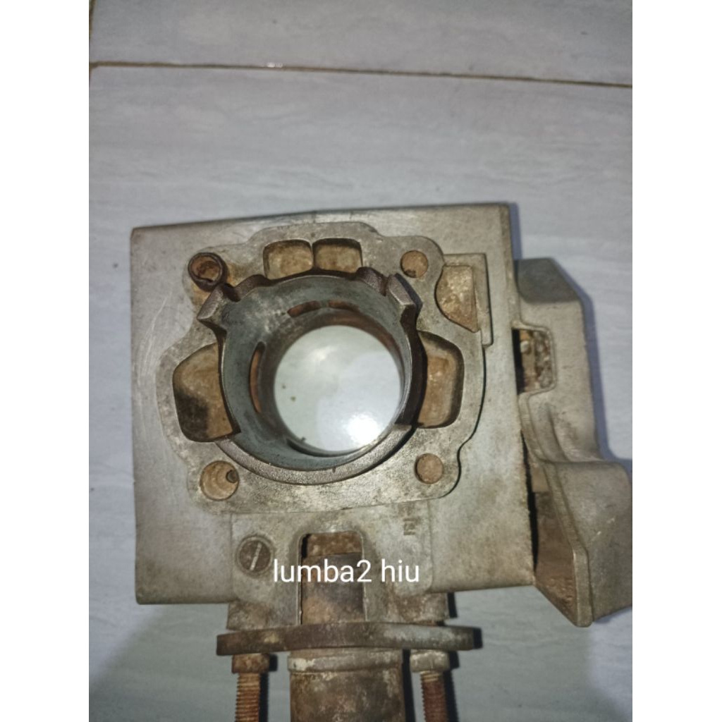 blok piston 56 satria lumba2 hiu original normal