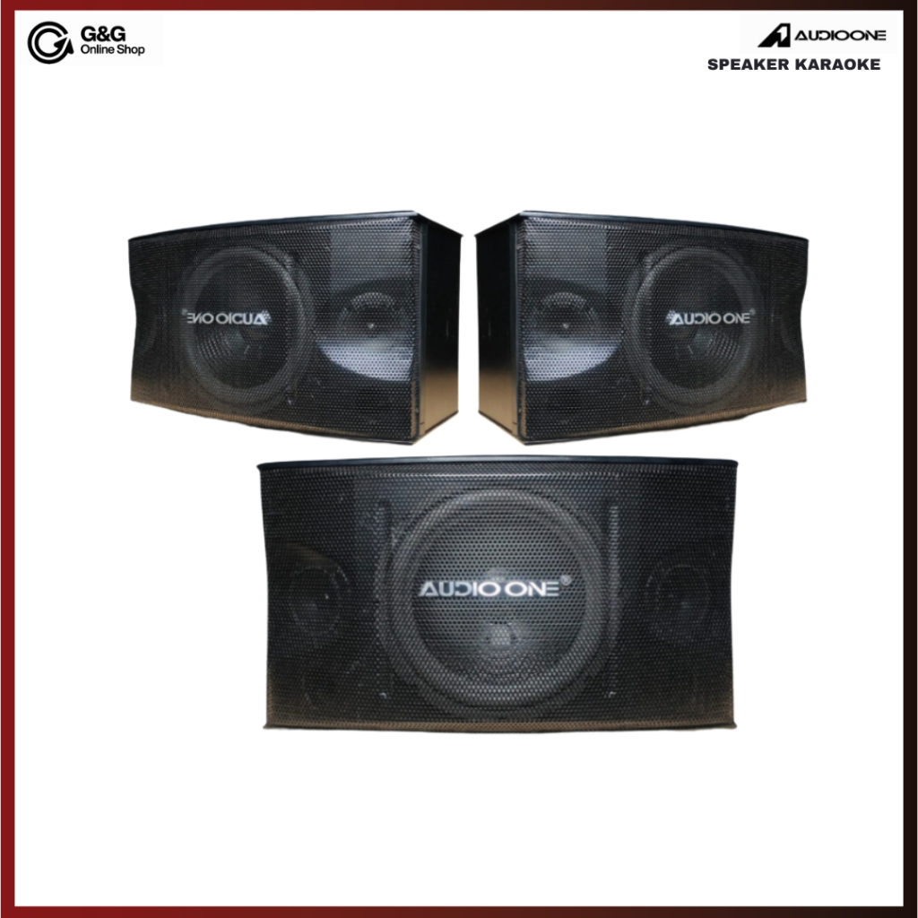 Speaker Karaoke K Series 8/10/12 Inch Pasif 1 Set 2 Box Audio One Garansi Resmi I GNG AUDIO