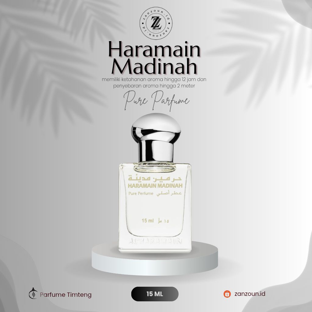Haramain Madinah (Oil) 15ml Original Parfum