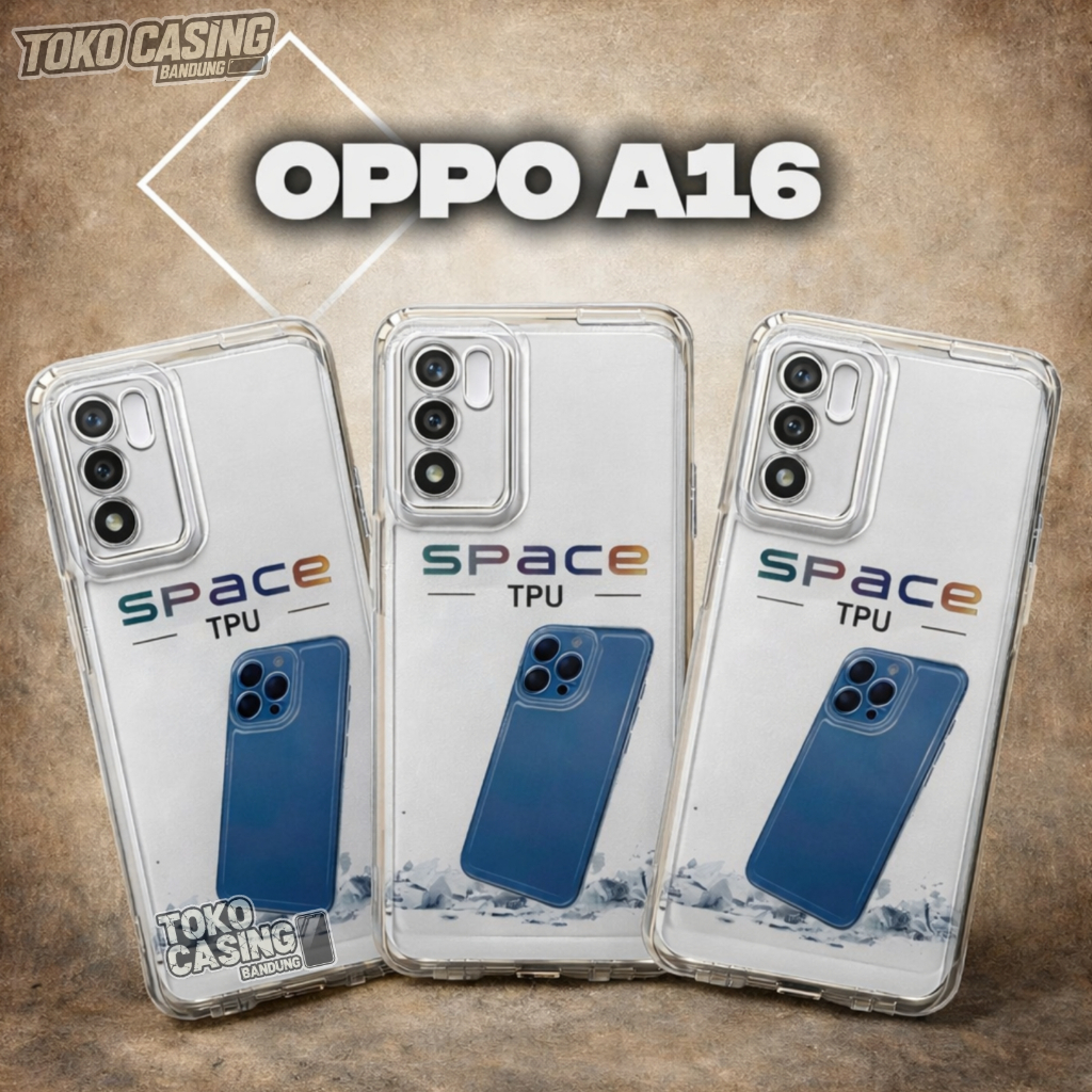 Case Bening Oppo A16 (CPH2269) A16S (CPH2271) Casing Polos