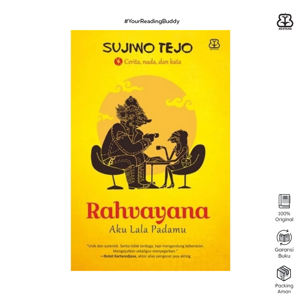 [Bentang] Buku Non Fiksi | Rahvayana + Cd 1 : Aku Lala Padamu - Sujiwo Tejo
