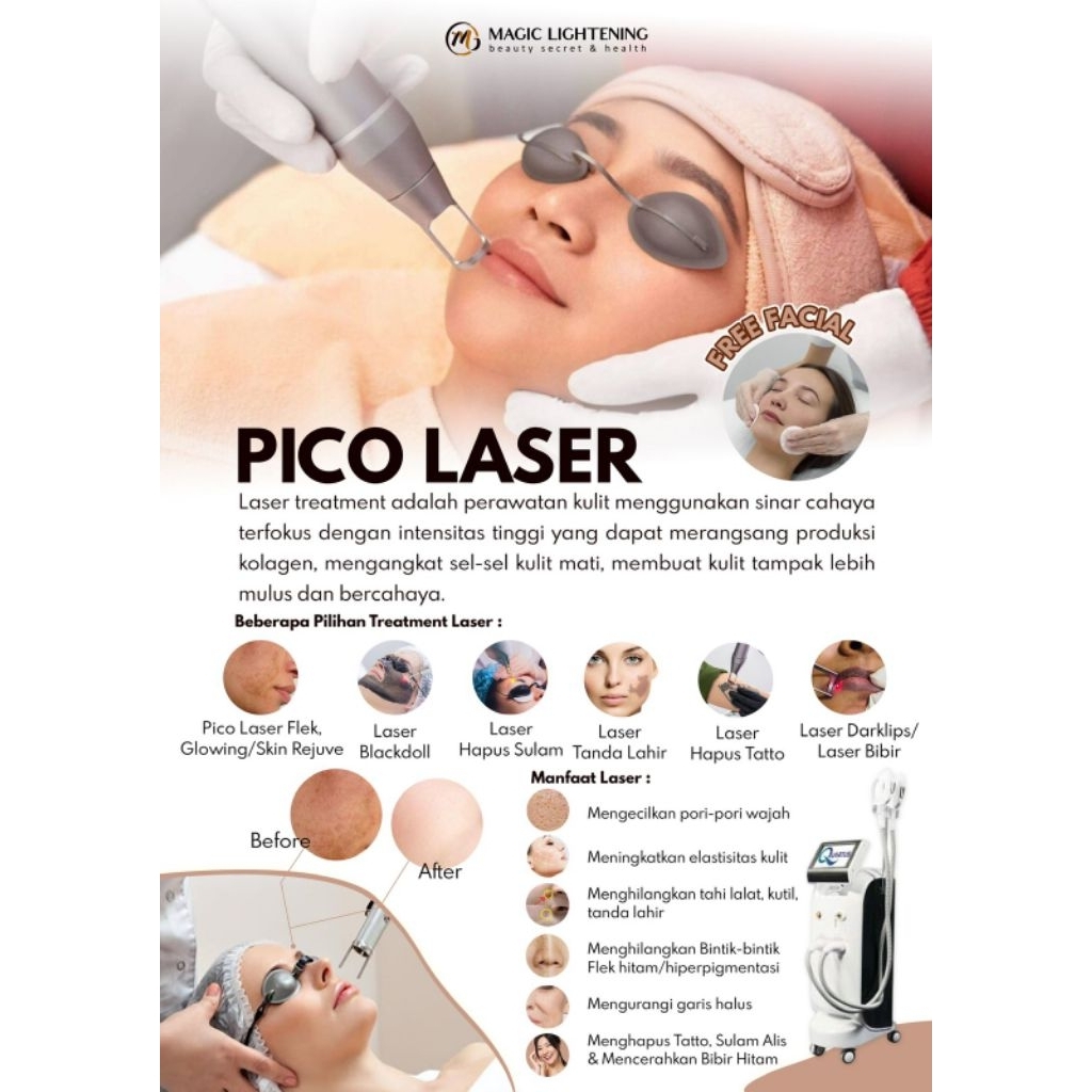 Magic Lightening Pico Laser Treatment
