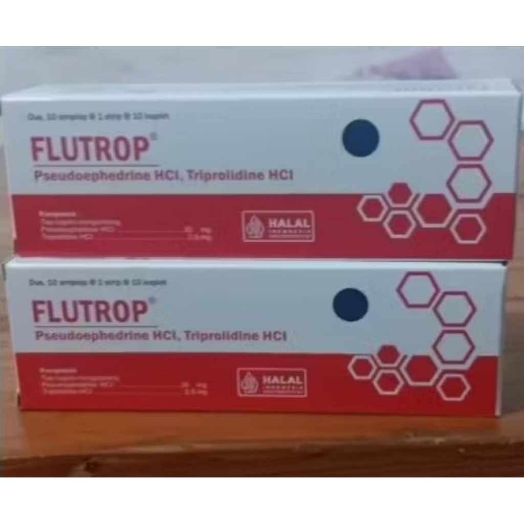 Flutrop Tablet Box isi 100 Tablet