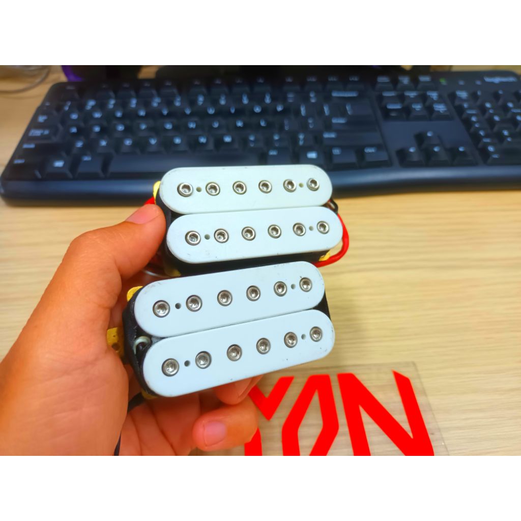 Pickup Gitar Ibanez Quantum Original Putih