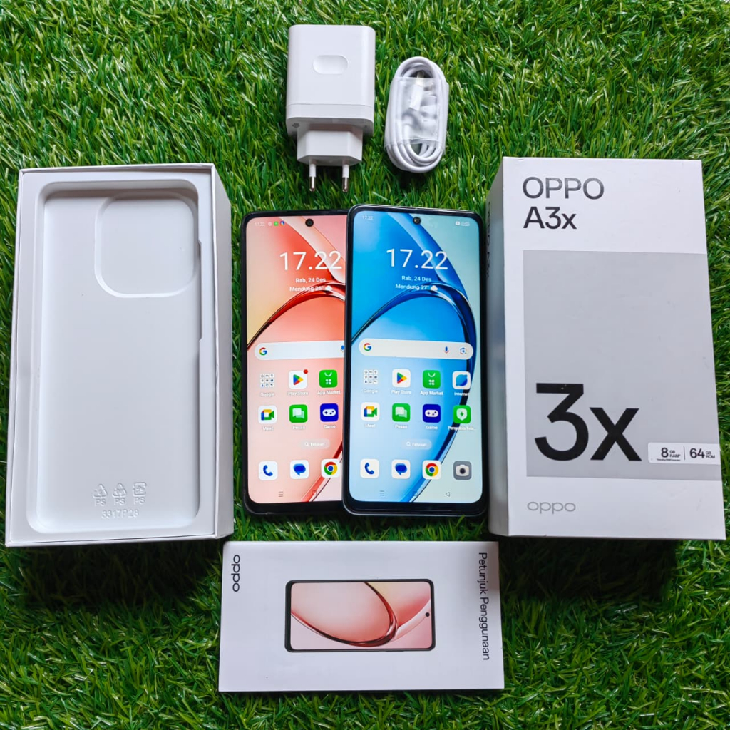 HANDPHONE OPPO A3X 4/64GB SECOND SEKEN BEKAS MURAH