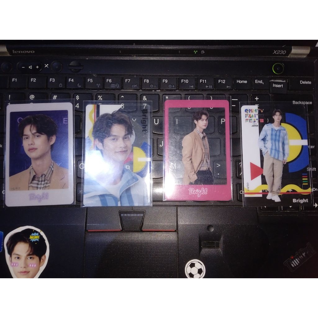 GMMTV OFFICIAL PHOTOCARD FANFEST IN JAPAN BRIGHT VACHIRAWIT SET