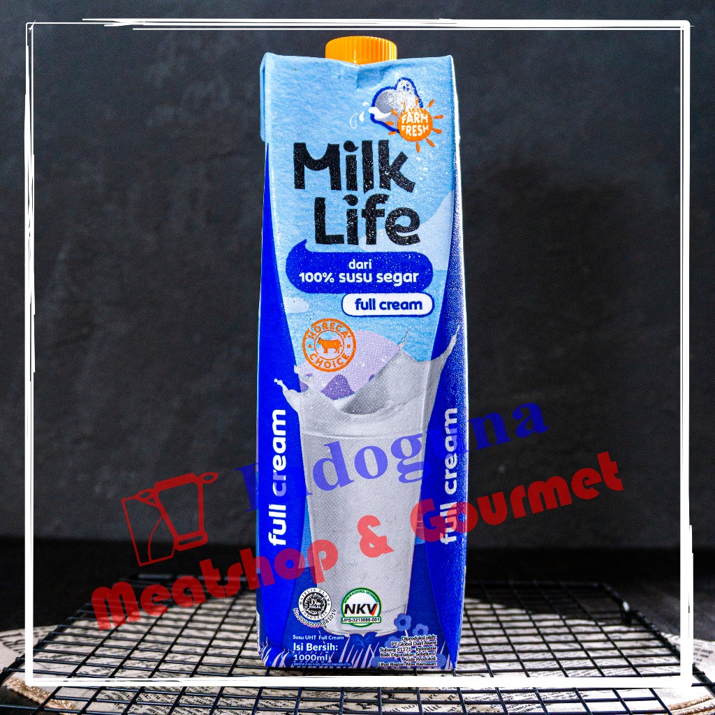 Milk Life Susu Full Cream Milk 1Lt