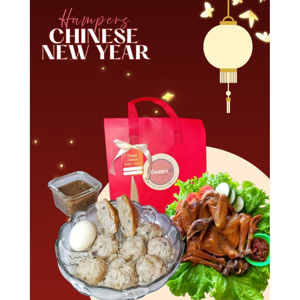 CNY hampers siomay & ayam kalasan frozen