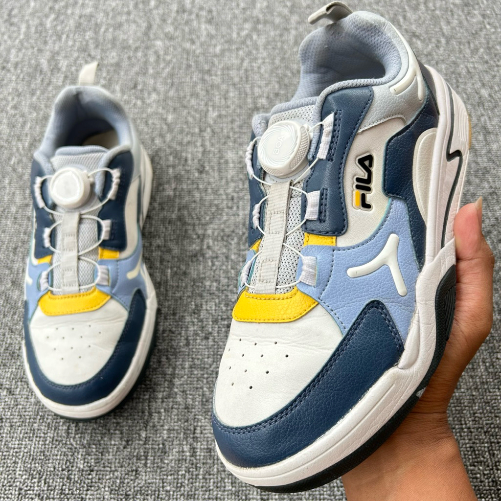 Sepatu FILA Skate Low BOA System Size 40 Panjang Insole 25 cm