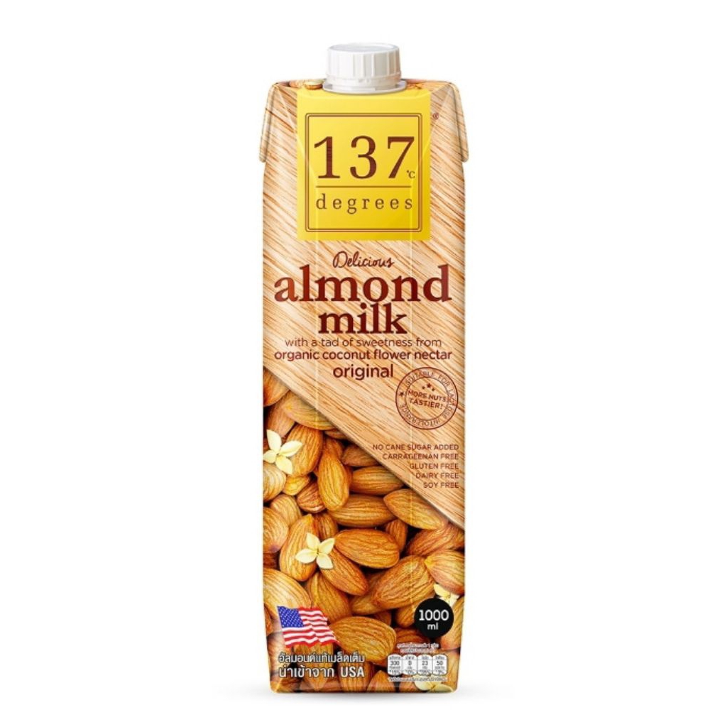 137 Degrees® Almond Milk Original 180 ml & 1 liter
