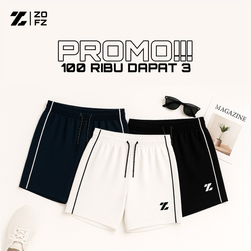 100 ribu dapat 3 Boardshort/Celana pendek/Celana surfing pria