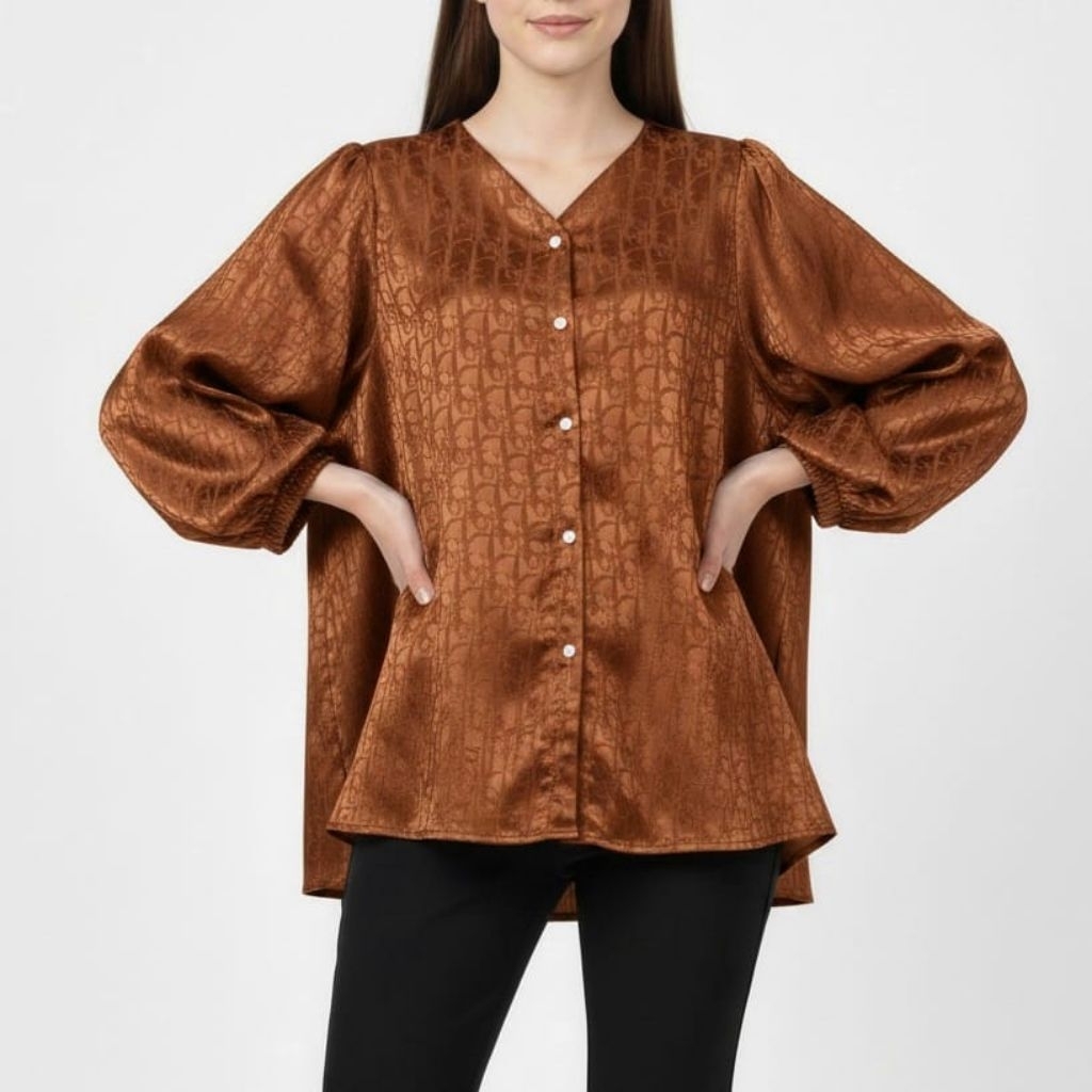 SASA Blouse | Blouse Silk | Blouse Motif | Blouse kekinian