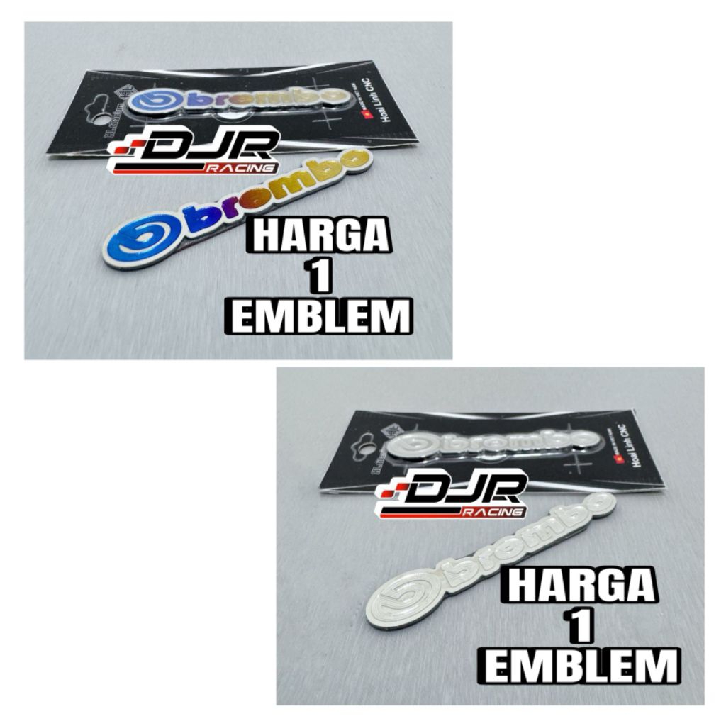 Emblem Logo Brembo Titanium GR5 Original Vietnam