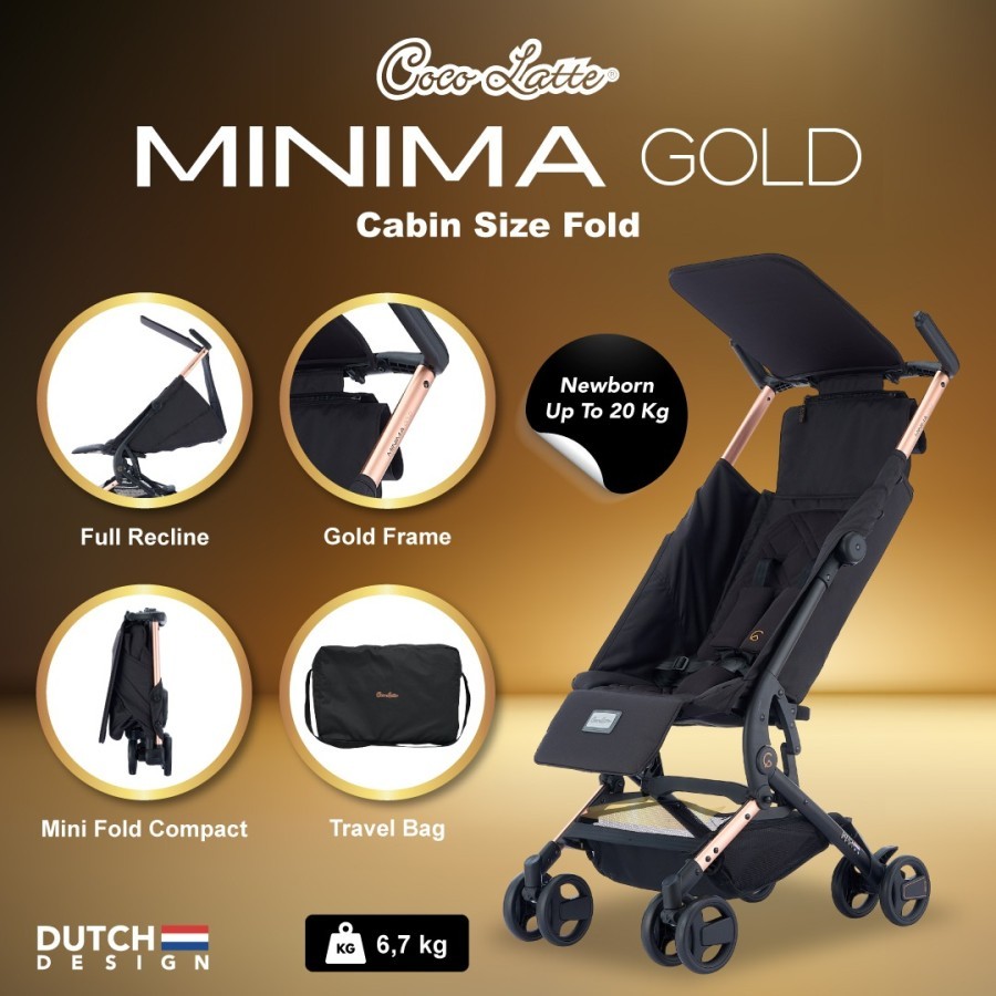Cocolatte Minima+ / Cocolatte Minima Gold | Stroller Cocolatte Minima / Kereta Dorong Bayi