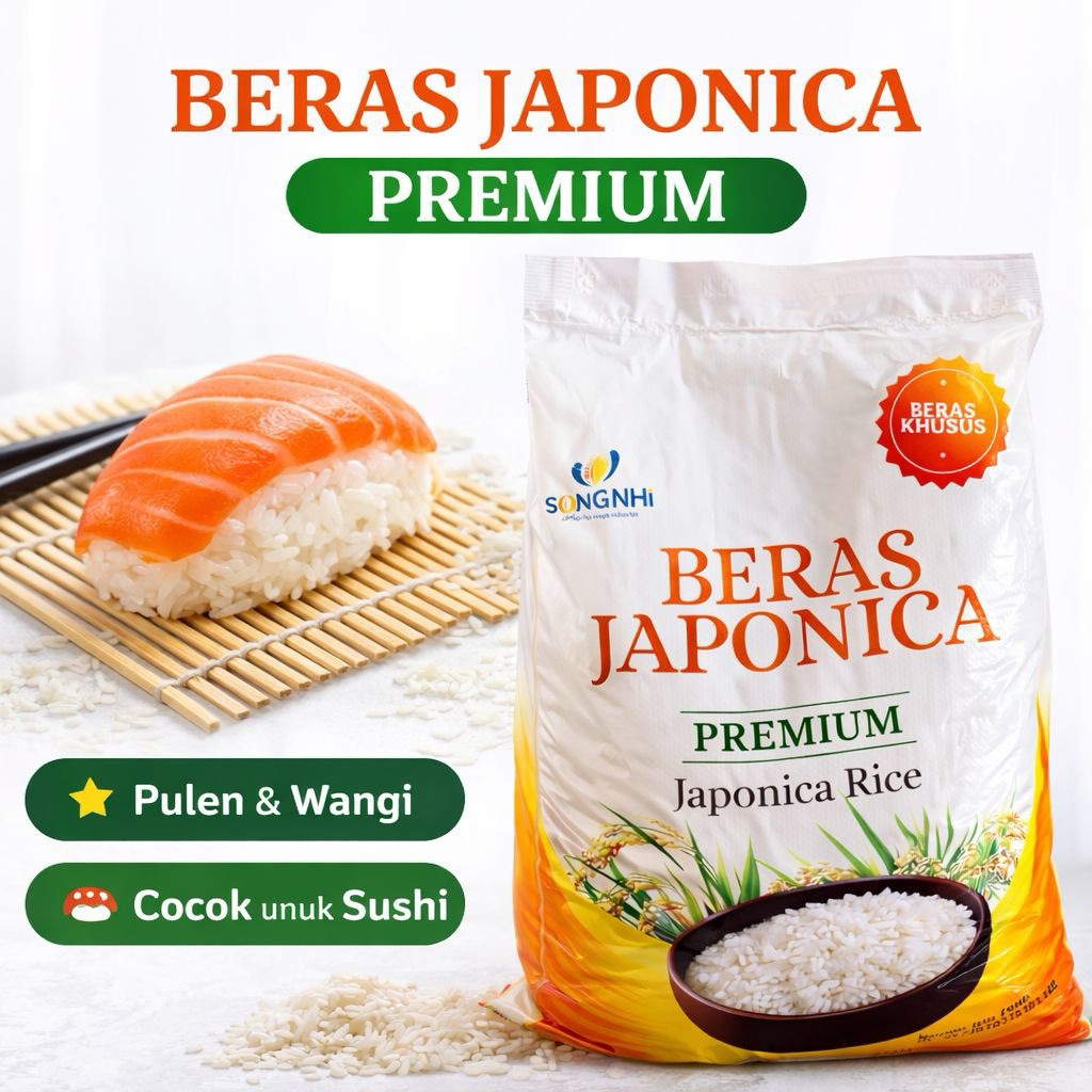 Beras Japonica Premium 20kg