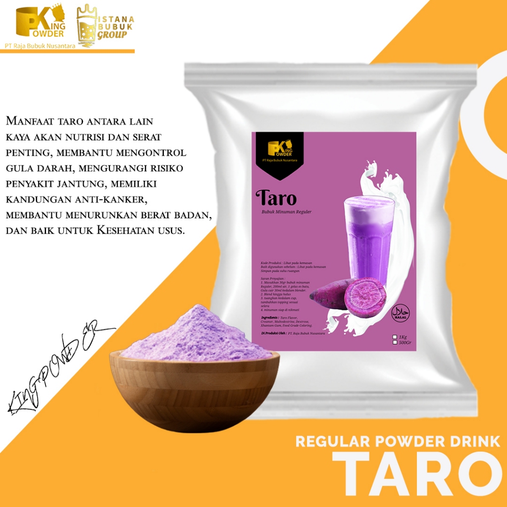 Bubuk Taro 1Kg Bubuk TARO 1KG Bubuk Minuman Taro 1Kg
