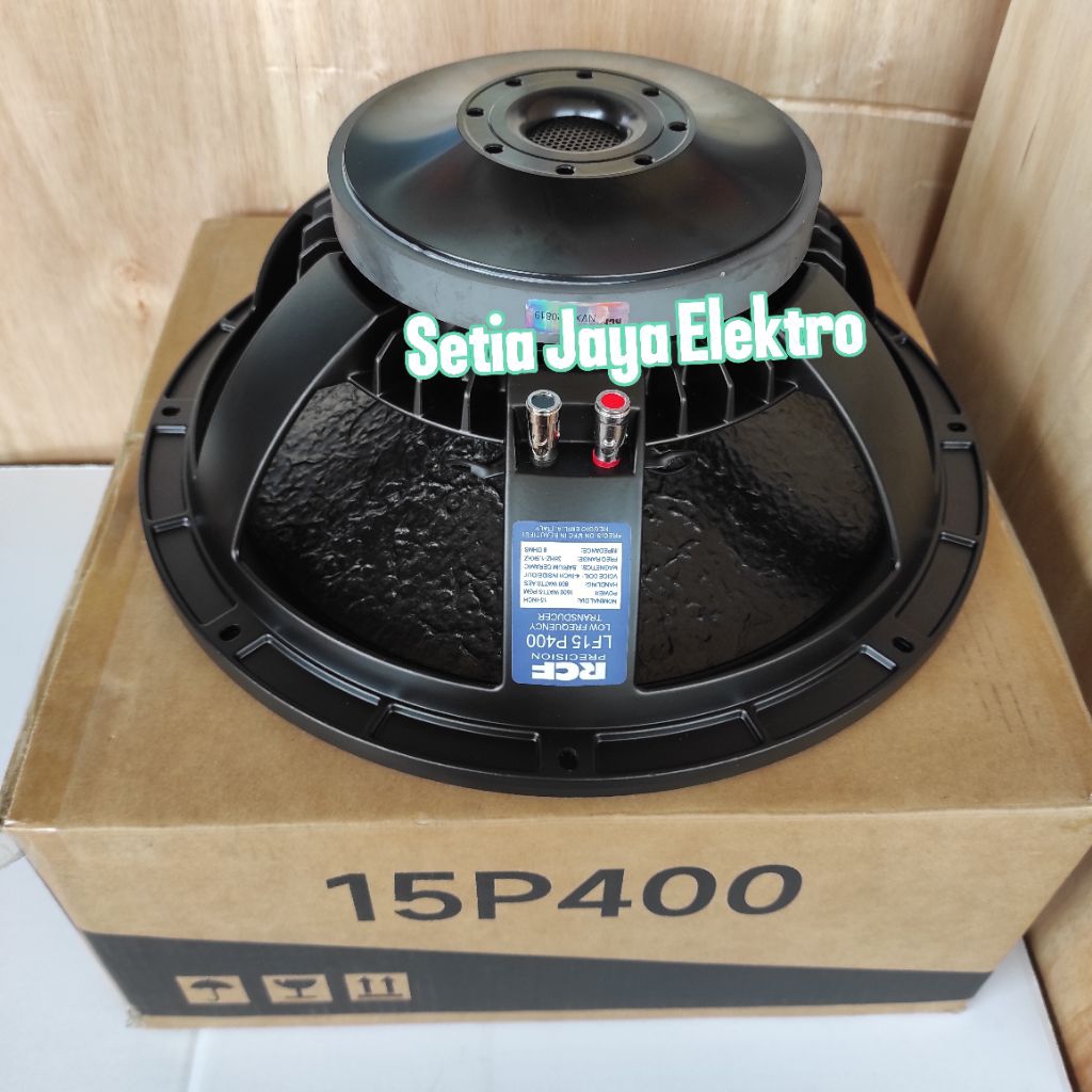 speaker RCF 15 inch LF15 P400 - Voice coil 3 inch 600 Watt speaker komponen 15" LF15P400