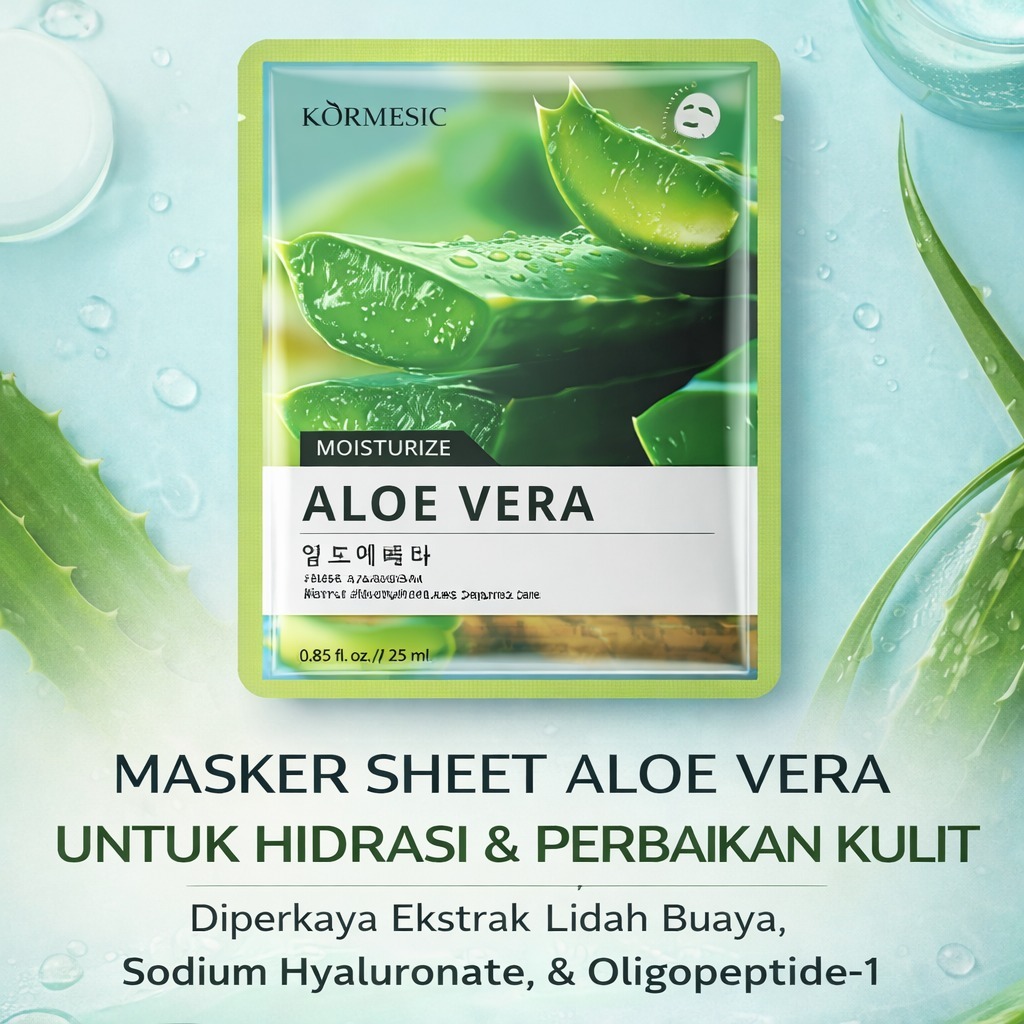 Kormesic Aloe Vera Moisturizing Sheet Mask