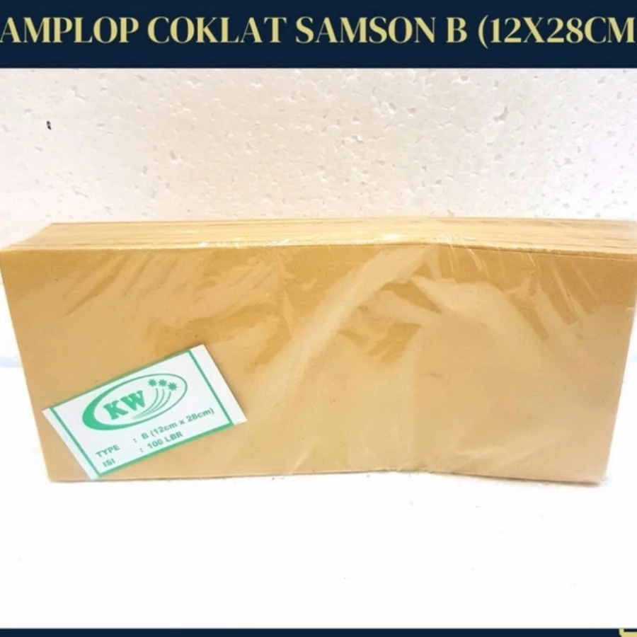 Amplop Samson Coklat B / Amplop Gaji