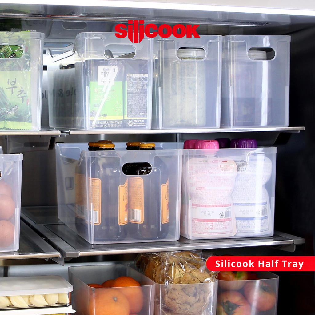 Silicook Half Tray  - Food Container Organizer keranjang kotak serbaguna bisa susun tumpuk multifung