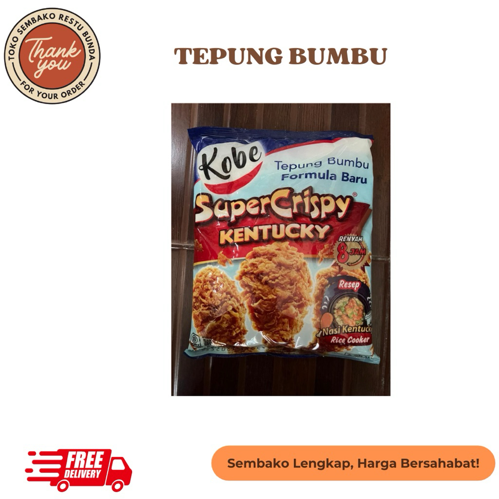 TEPUNG BUMBU KOBE SUPER CRIPSY KENTUCKY