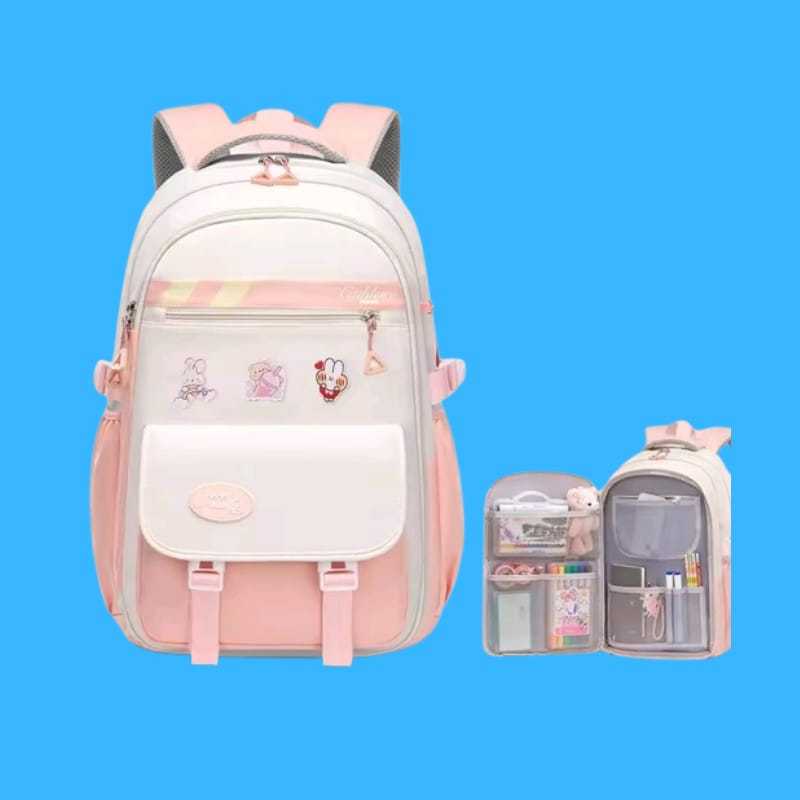 ransel kulkas tas heppy kulkas anak cewek SD/SMP ransel tas terbaru anak cewek  tas sekolah terbaru