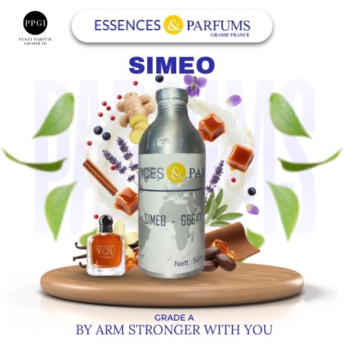 BIBIT PARFUM SIMEO INSPIRED BY STRONGE WITH U GRADE A - BY ESSENCES & PARFUMS 100% MURNI
