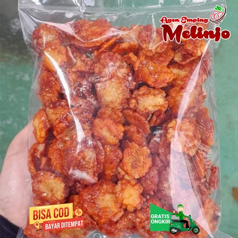 EMPING MELINJO PEDAS MANIS MATANG 500GR PRODUKSI LIMPUNG BATANG