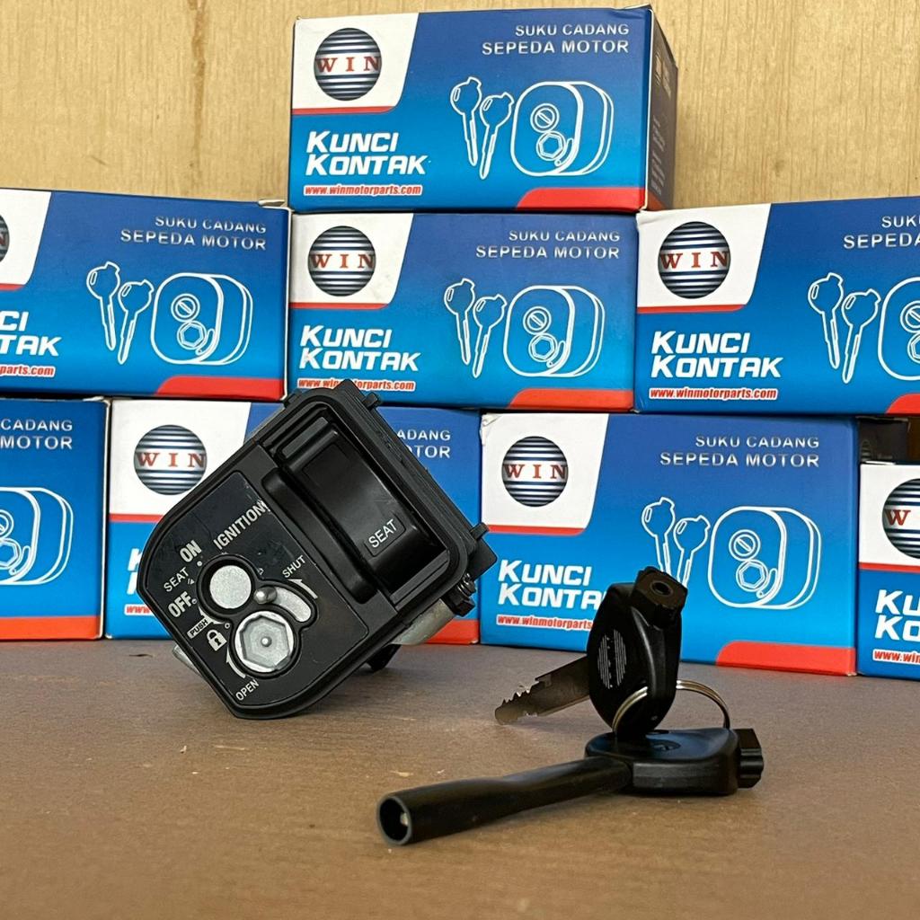 WIN Set Kunci Kontak Key Set Kunci Kontak dan Jok Vario 110 Fi Presisi Tinggi Berkualitas