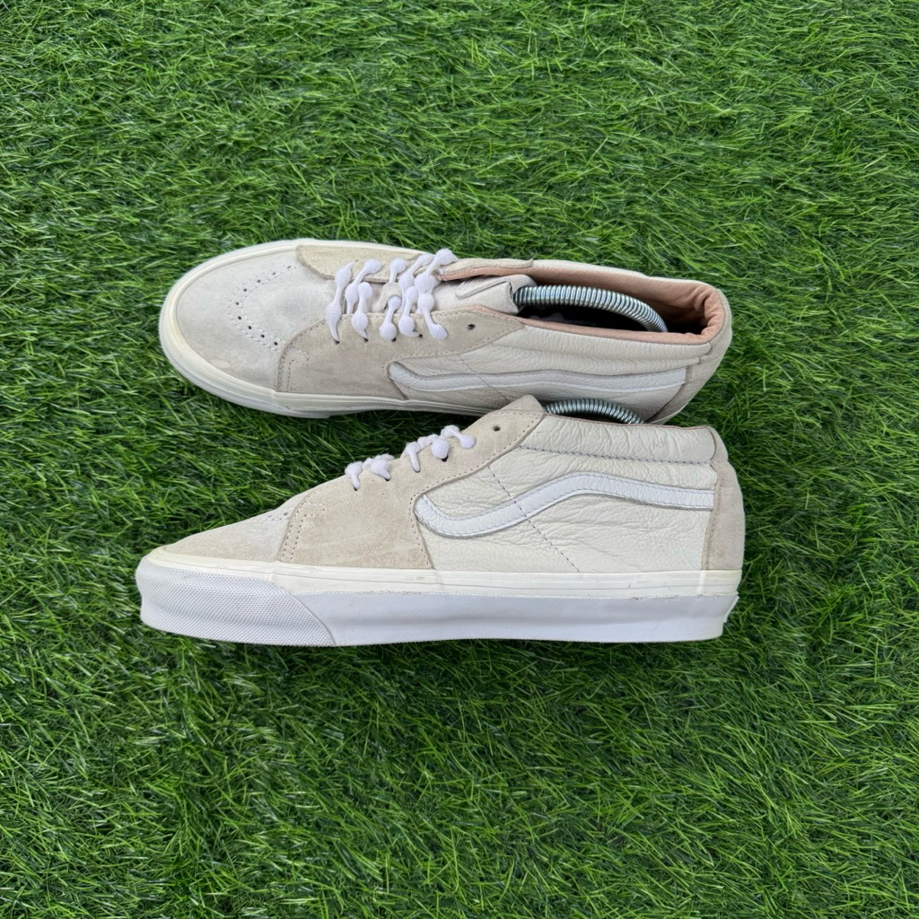 Vans Vault OG SK8 Mid LX Vintage White
