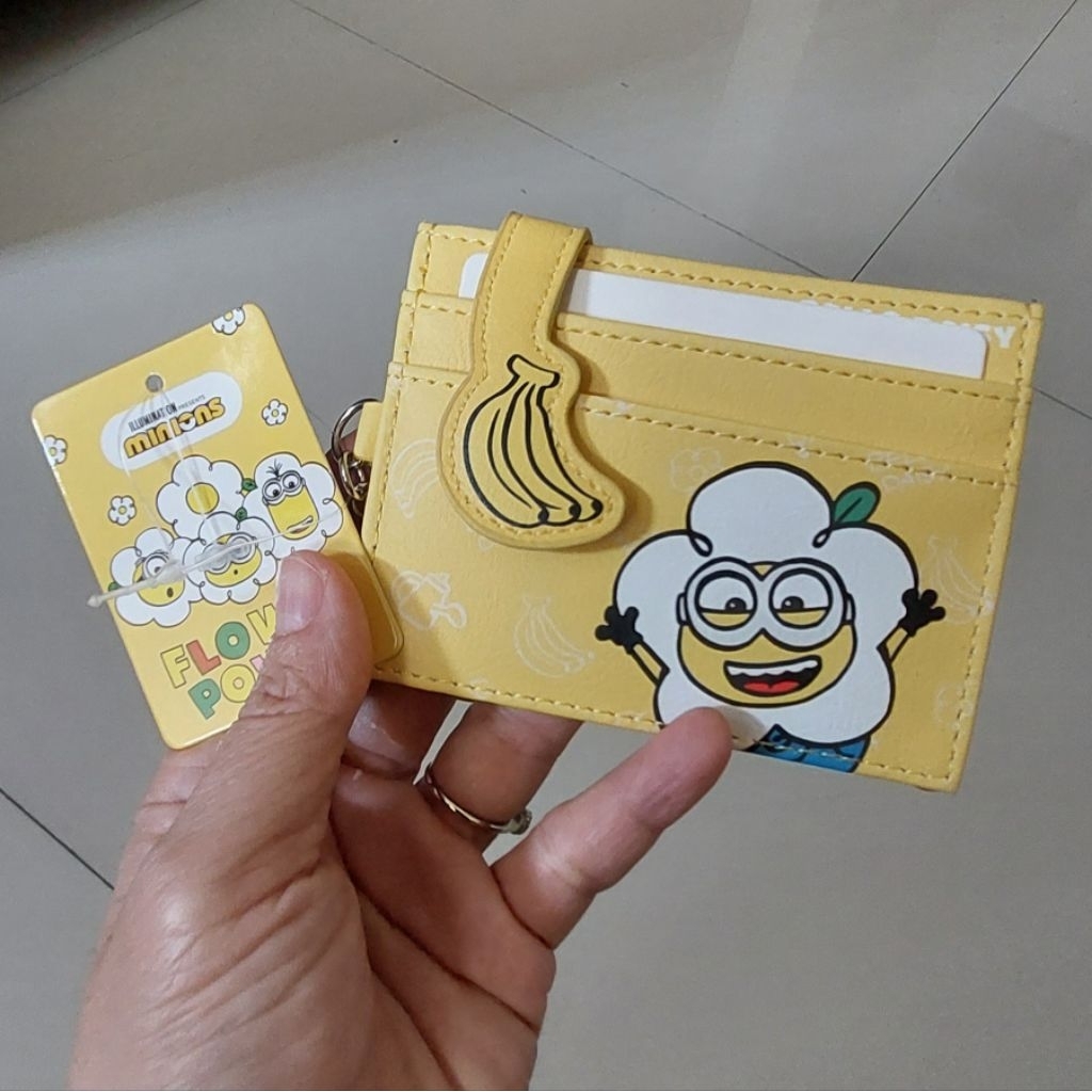 NEW Dompet kartu Miniso minion