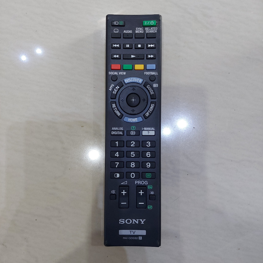 REMOT REMOTE SMART TV LED LCD SONY BRAVIA FOR RM-GD026 GD023 GD033 GD027 GD032 ORIGINAL - PRELOVED