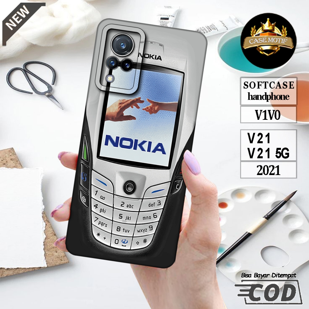 Softcase Hp VIVO V21 Casing VIVO V21 Terbaru 2021 Aksesoris Softcase Casing Silikon Case Hp Murah