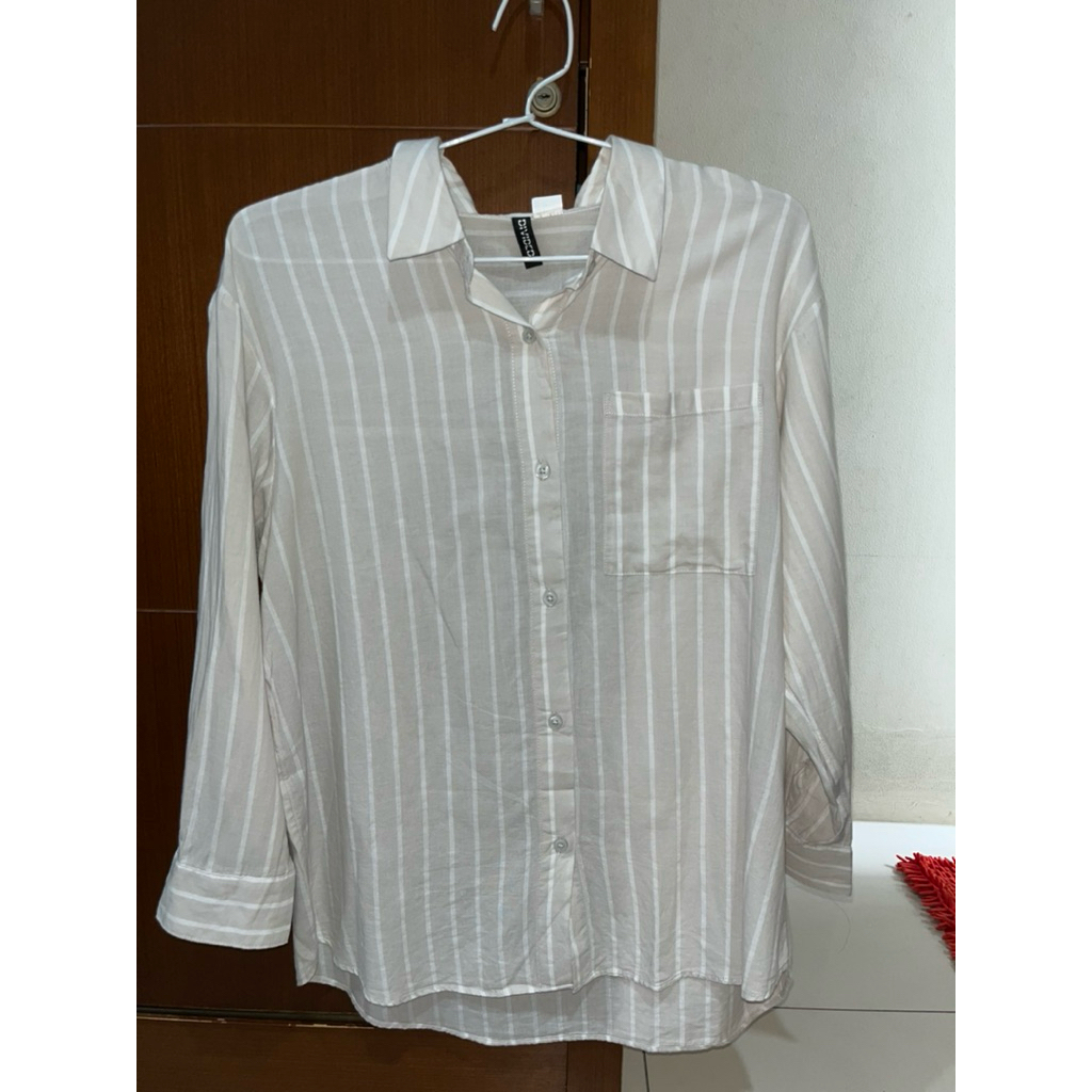 Kemeja Stripe H&M