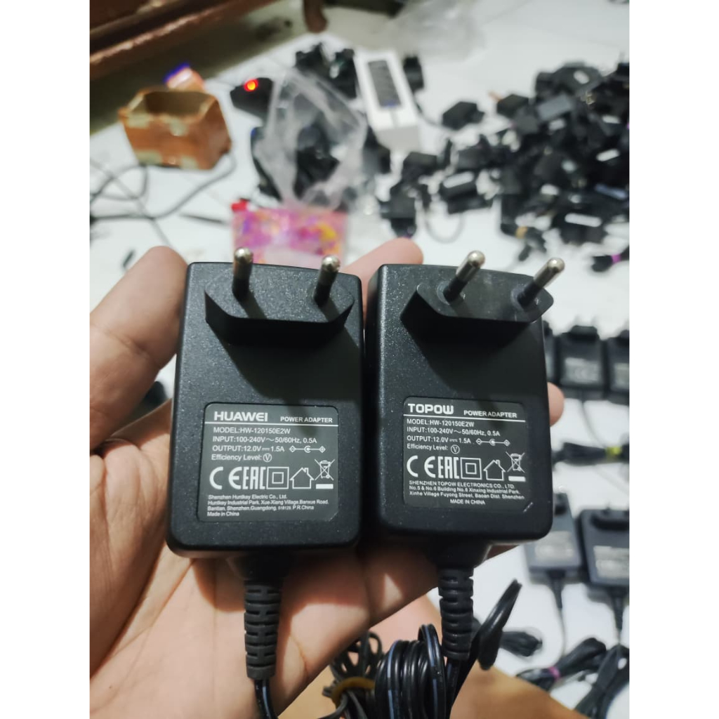 Adaptor Huawei | Topow Original 12 Volt 1,5 Ampere