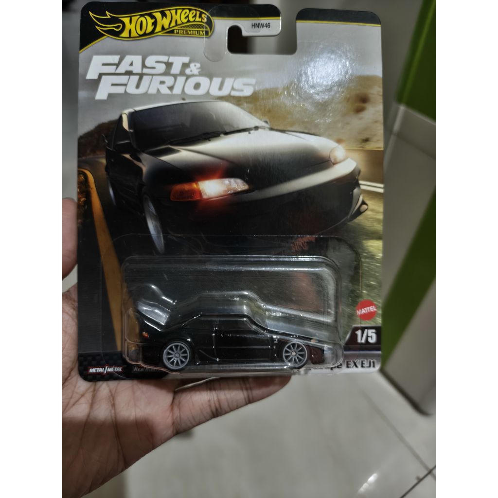 hotwheels fast&furious Honda Civic coupe ex ej1