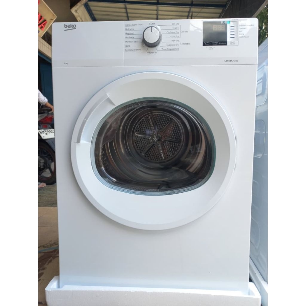 Mesin pengering Beko, Dryer Beko 8kg Konversi, mesin Pengering laundry