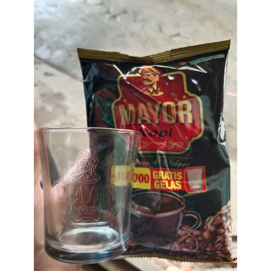 KOPI MAYOR 120 GRAM GRATIS GELAS