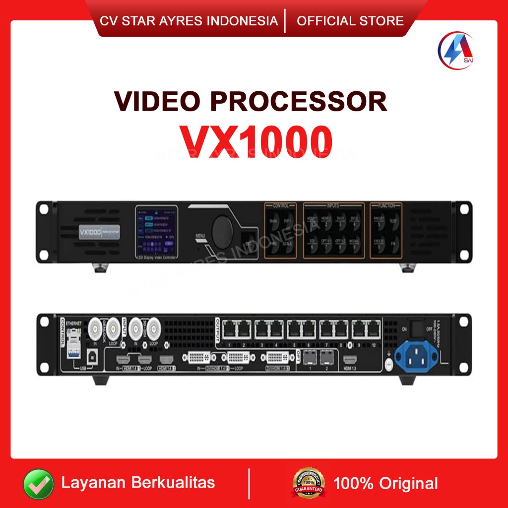 Novastar VX1000/VX1000Pro LED Video Processor Videotron Controller Sending Box