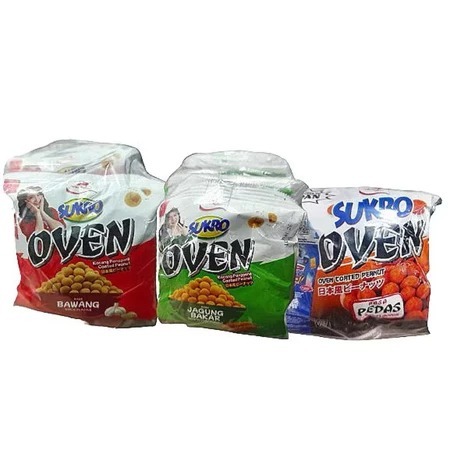 SUKRO KACANG OVEN GURIH LEZAT COCOK UNTUK CEMILAN 25gr