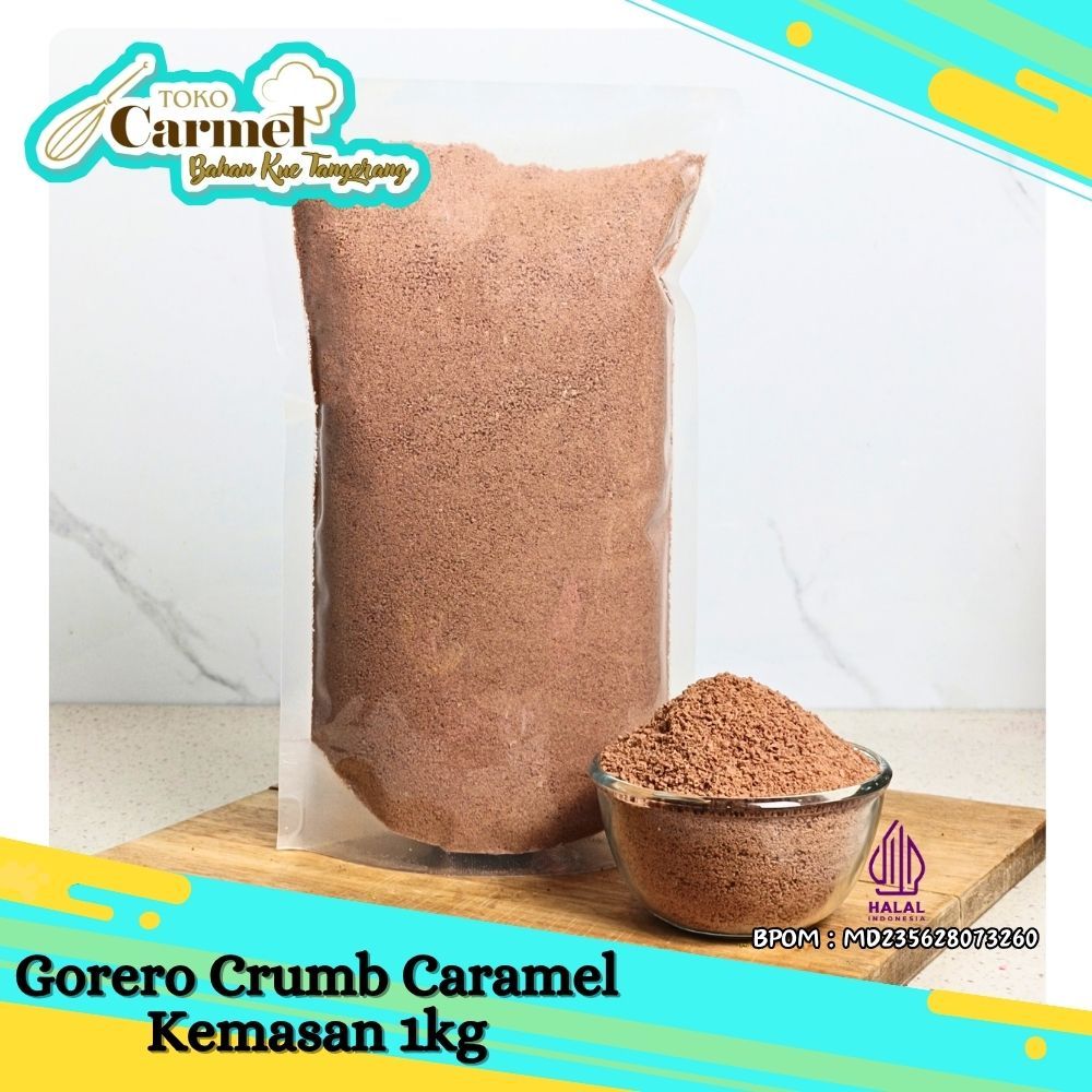 Gorero Biskuit Crumb 1kg - Topping Remahan Biskuit Halus 3