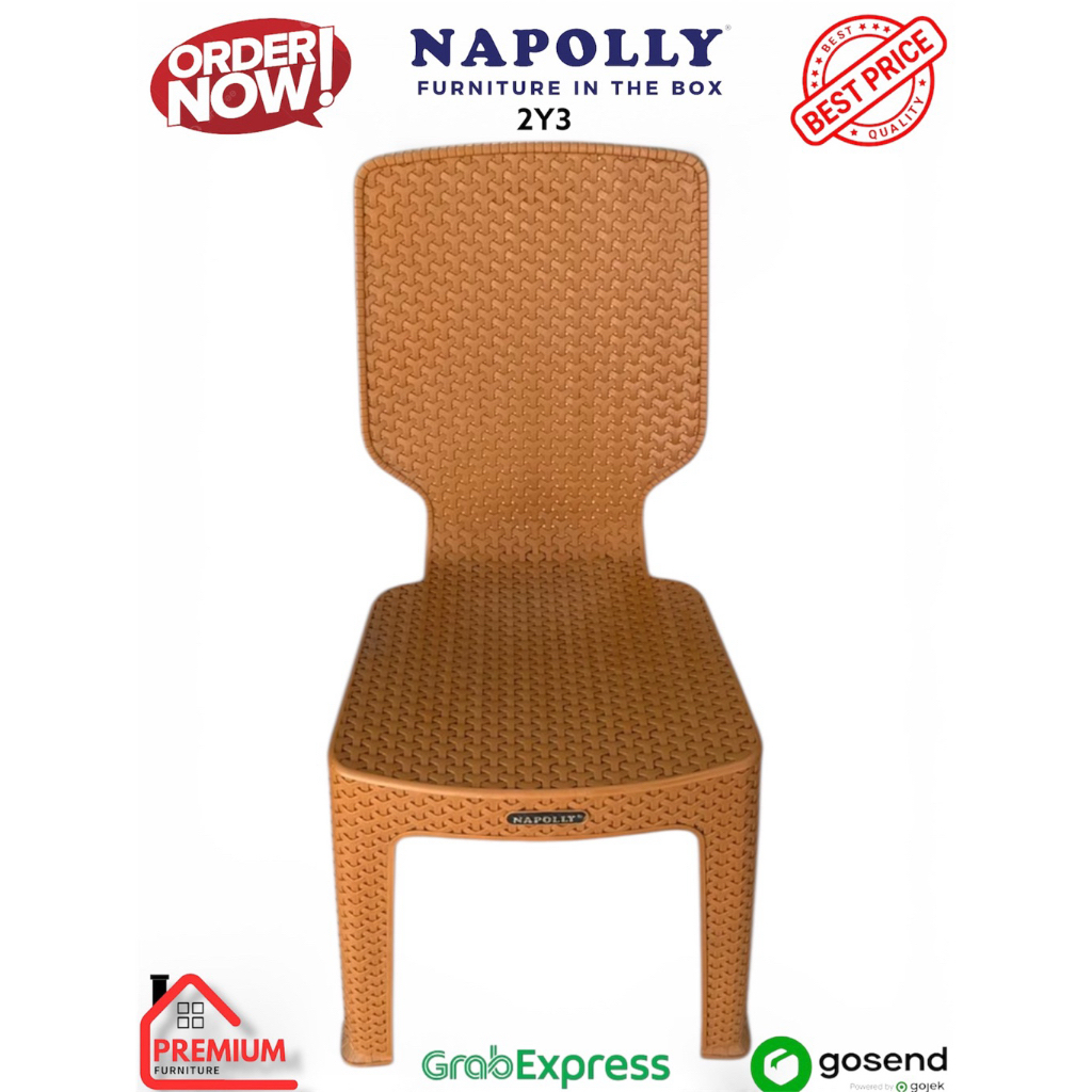 KURSI NAPOLLY 2Y3 - Kursi Napolly / Kursi Sandaran / Kursi Rotan / Kursi Plastik / Kursi Hajatan