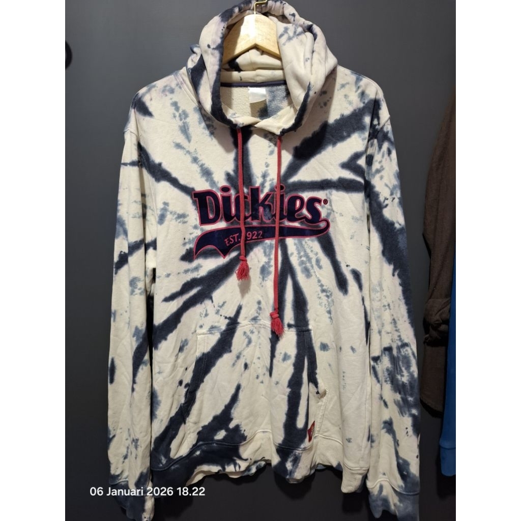 Hoodie Dickies velvet Tie dye
