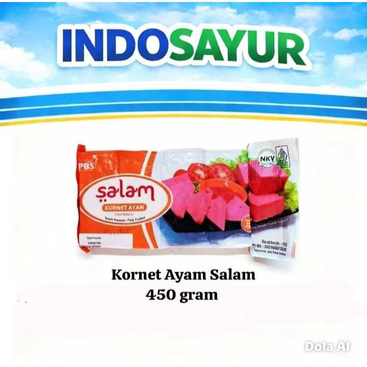 Kornet Ayam Salam 450gr