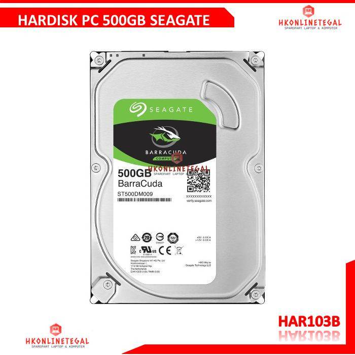 Hardisk PC 500GB Seagate Barracuda Sata