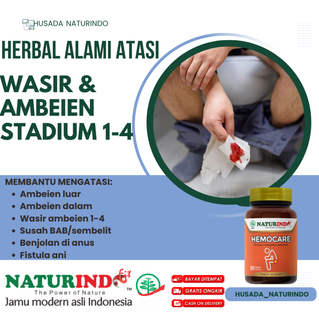 Obat Wasir Ambeien Hemocare Herbal Ampuh 50 Kapsul Obat Wasir Stadium 4 Ambeien Paling Ampuh Herbal