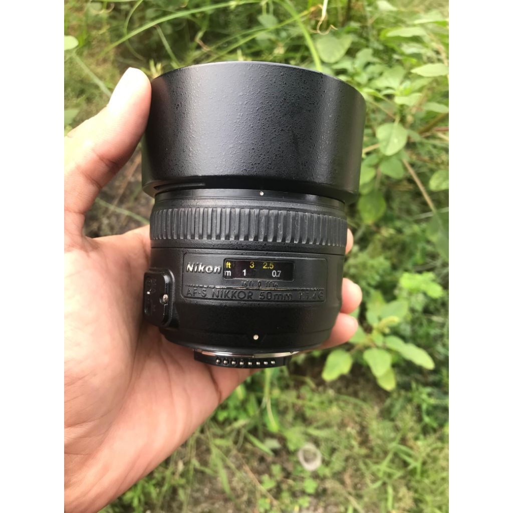 Afs Nikkor  50mm F1.4 Nikon Fullframe Fullsetbox